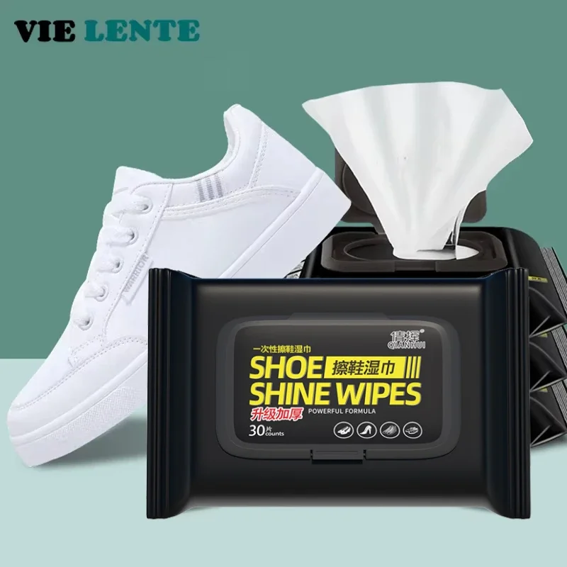 12-60Pcs Disposable Shoes Clea - Shoe Cleaner 评论和价格