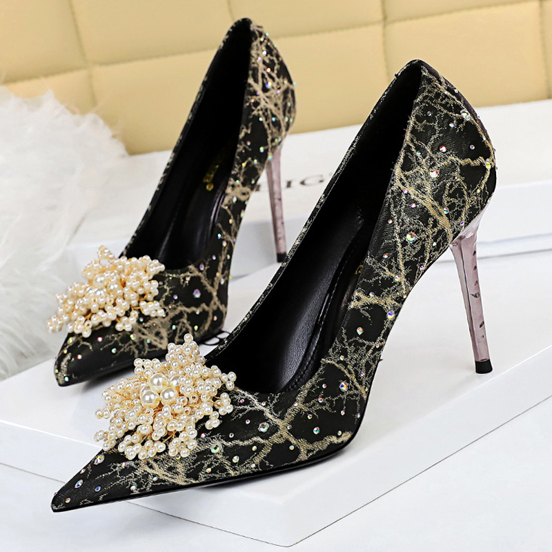 BIGTREE Shoes Pearl Flowers Wo - Shoe Tree 评论和价格