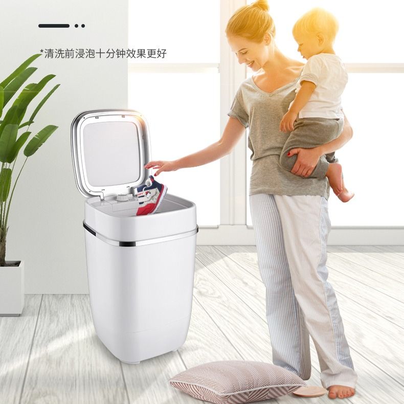 Mini Semi-Automatic Shoe Clean - Shoe Cleaner 评论和价格