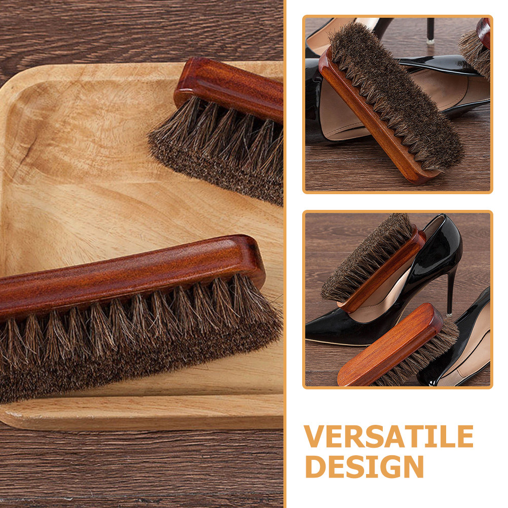 2Pcs Shoe Polishing Brush Hors - Sneaker Cleaner 评论和价格