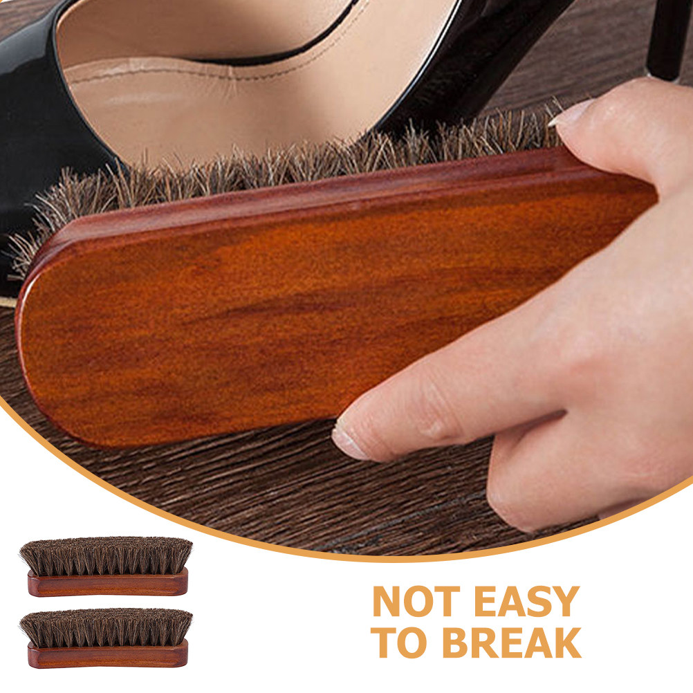 2Pcs Shoe Polishing Brush Hors - Sneaker Cleaner 评论和价格
