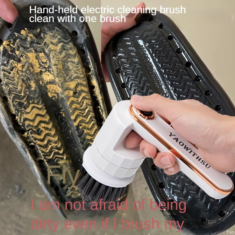 Electric Cleaning Brush Handhe - Shoe Cleaning Brush 评论和价格